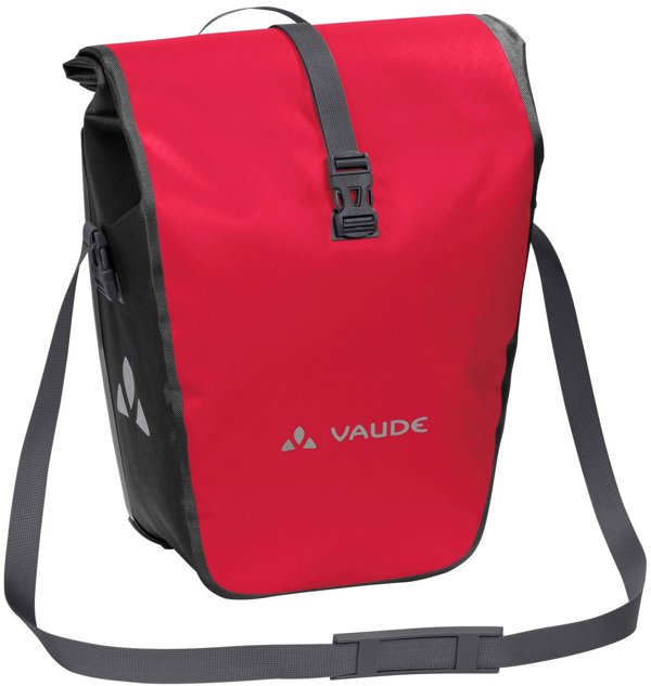 Vaude Aqua Back πλαϊνές τσάντες, κόκκινες, ζευγάρι