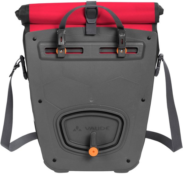 Vaude Aqua Back πλαϊνές τσάντες, κόκκινες, ζευγάρι