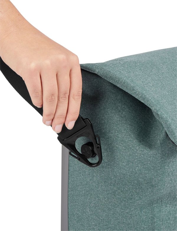 Vaude ReCycle Pro Μονή πλαϊνή τσάντα, μαύρο