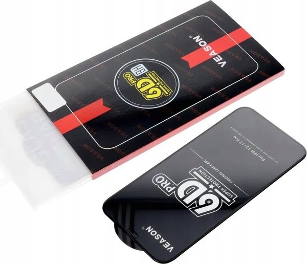 Veason Σκληρυμένο Γυαλί 6D Pro Veason Glass - για Iphone 16 Pro Max μαύρο