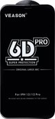 Veason Σκληρυμένο Γυαλί 6D Pro Veason Glass - για Iphone 16 Pro Max μαύρο
