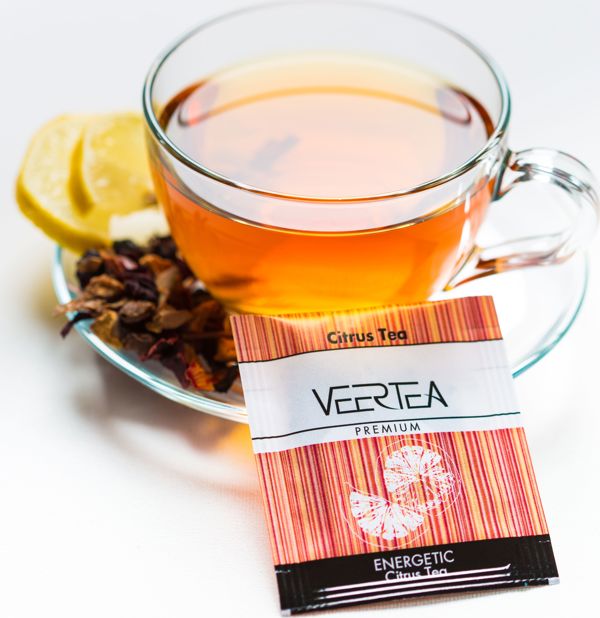 VEERTEA PREMIUM 100 kopert CITRUS TEA 2g