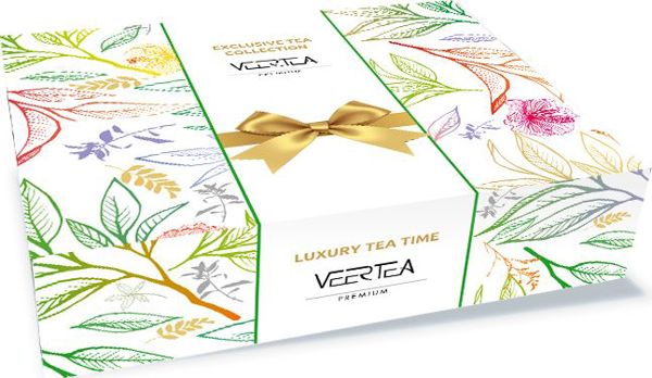 VEERTEA PREMIUM Zestaw do biura 200 kopert (karton / display)