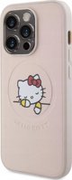 Vega HELLO KITTY PU KITTY ASLEEP LOGO MAGSAFE ΘΗΚΗ ΓΙΑ IPHONE 15 PRO ΡΟΖ>