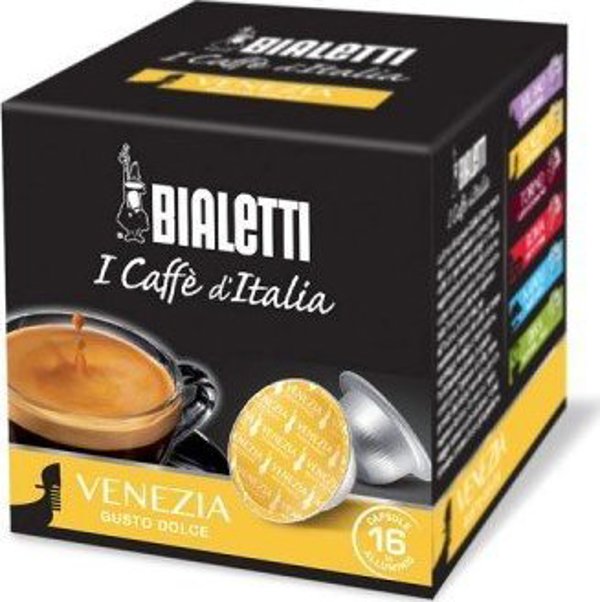 Κάψουλες Καφέ Venezia για Μηχανές Bialetti Caffè d'Italia - 16 Τεμάχια