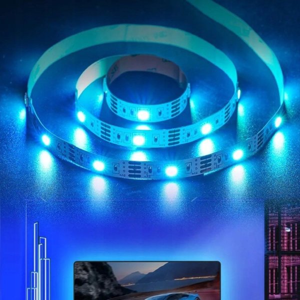 Vention RGB FPC LED z pilotem IR USB 5V 2m