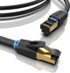 Καλώδιο δικτύου Vention κατ.8 SFTP Vention IKABD 0,5m μαύρο