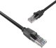 Καλώδιο δικτύου UTP CAT6 Vention IBEBF RJ45 Ethernet 1000Mbps 1m μαύρο
