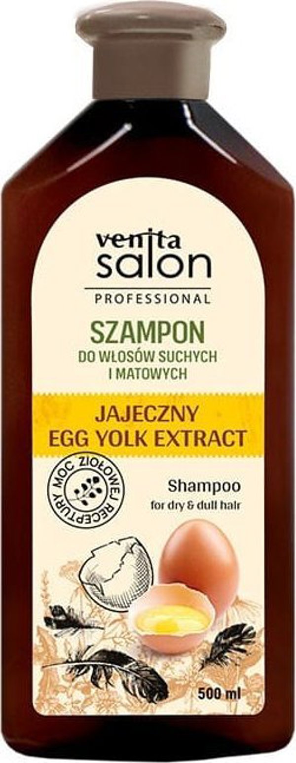 Venita Salon Professional Σαμπουάν Αυγό για Ξηρά & Θαμπά Μαλλιά 500ml