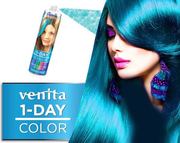 Venita 1-Day χρωματικό σπρέι 3 Ανοιξιάτικο Πράσινο