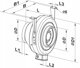 Vents INLINE CENTRIFUGAL FAN VENTS VKMZ 315