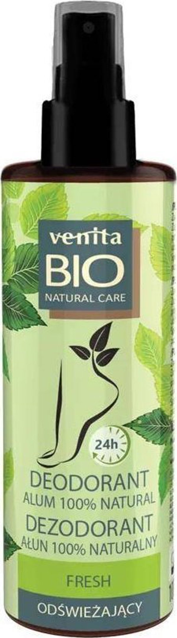 Venita Bio Natural Care Αναζωογονητικό Αποσμητικό Ποδιών 100ml