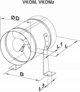 Vents AXIAL FAN VENTS VKOMZ 315