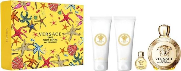 Versace Versace Eros Pour Femme edp 100ml + edp 5ml + SG 100ml + BL100ml