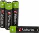 Verbatim Επαναφορτιζόμενες Μπαταρίες AAA / R03 950mAh NiMH, 1.2V - 4 Τεμάχια