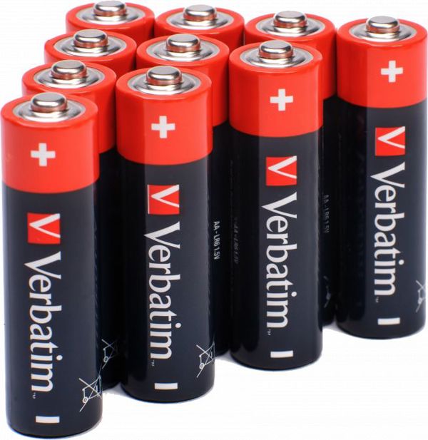 Verbatim Αλκαλικές Μπαταρίες AA (R6) 1.5V - 8 Τεμάχια
