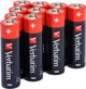 Verbatim Αλκαλικές Μπαταρίες AA (R6) 1.5V - 8 Τεμάχια