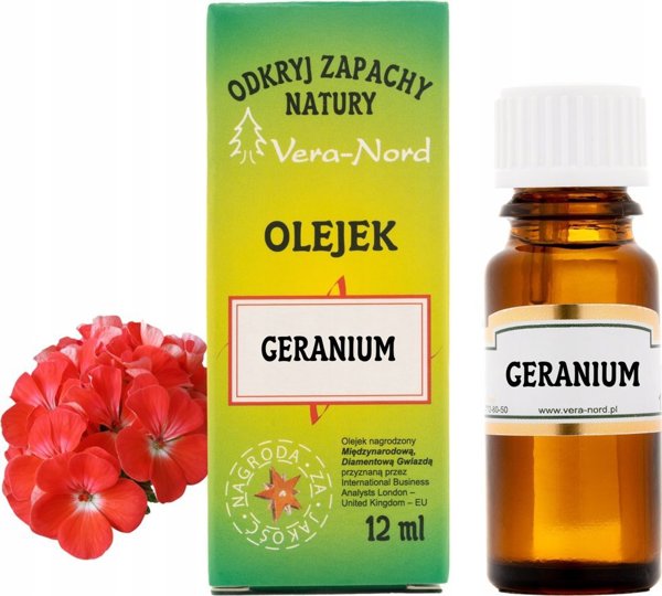 Φυσικό αιθέριο έλαιο Γεράνι 10ml NoName VERA NORD