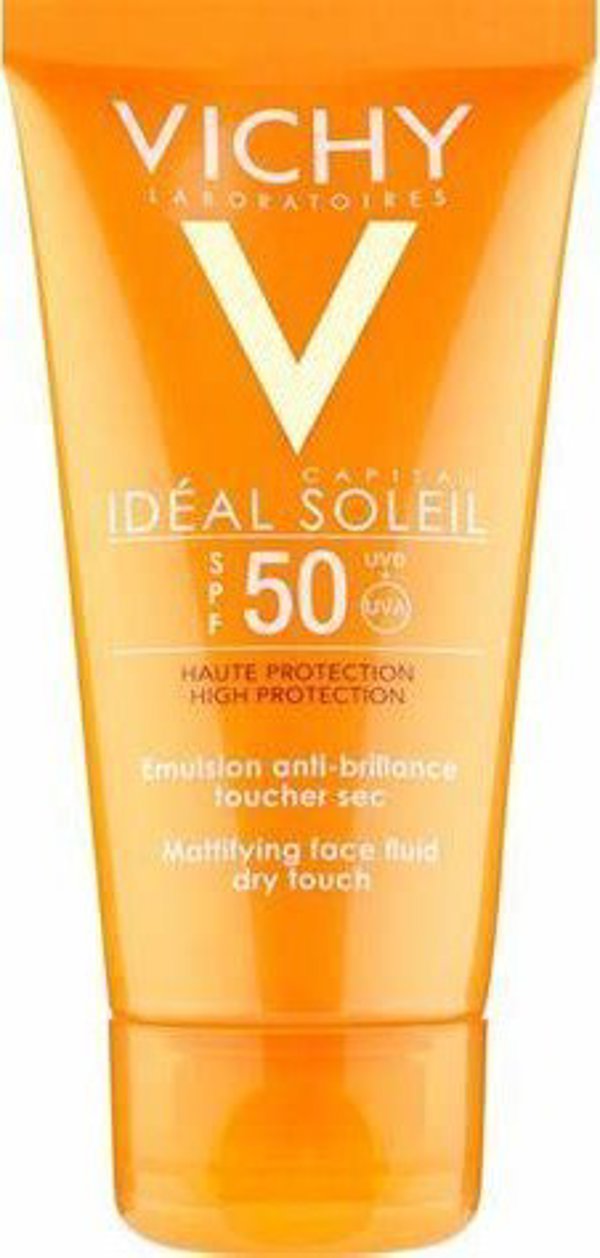 Vichy Capital Soleil Mattifying Face Fluid SPF50+ 50ml - Αντηλιακή Κρέμα Προσώπου με Ματ Αποτέλεσμα