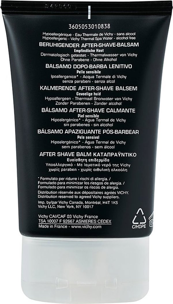 VICHY_Homme Sensi Baume καταπραϋντικό βάλσαμο μετά το ξύρισμα για ευαίσθητο δέρμα 75ml