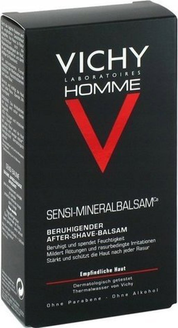 VICHY_Homme Sensi Baume καταπραϋντικό βάλσαμο μετά το ξύρισμα για ευαίσθητο δέρμα 75ml