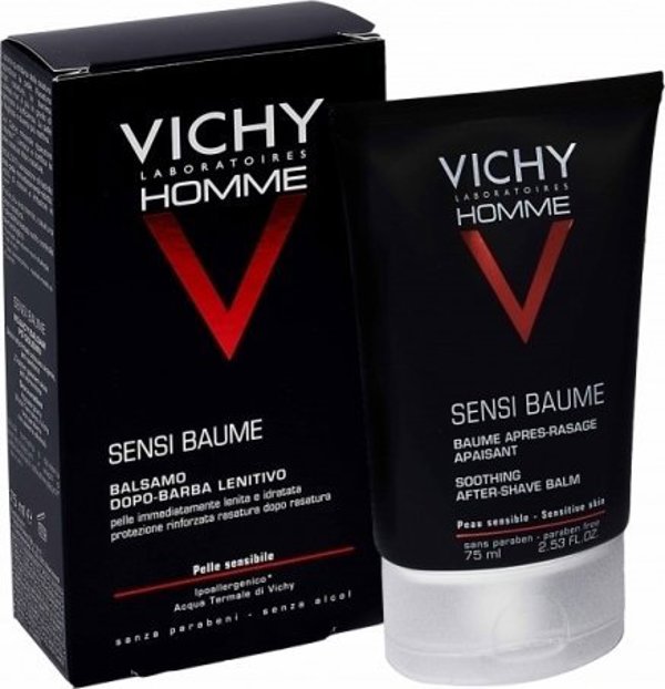 VICHY_Homme Sensi Baume καταπραϋντικό βάλσαμο μετά το ξύρισμα για ευαίσθητο δέρμα 75ml