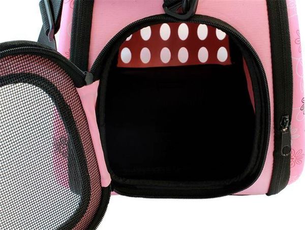 Victoria Fashion Transporter τσάντα για σκύλο και γάτα ροζ 35x20 AG644S 8504805 5907621820367