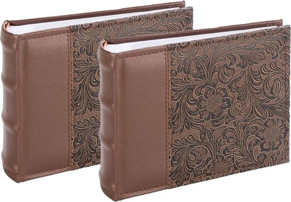 Άλμπουμ Victoria Collection B 10x15/100M Flower-4, καφέ 2 τεμ