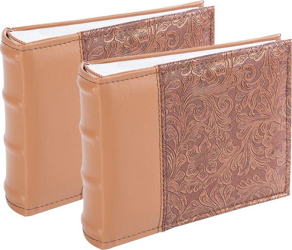 Άλμπουμ Victoria Collection B 10x15/100M Λουλούδι-4, χρυσό 2 τεμάχια