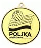 Μετάλλιο Victoria Sport από ατσάλι χαραγμένο με λέιζερ - RMI