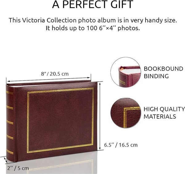 Άλμπουμ Victoria Collection B 10x15/100M Κλασικό, καφέ