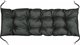 vidaXL ΜΑΞΙΛΑΡΙ ΚΗΠΟΥ 120X40 CM ΜΑΥΡΟ