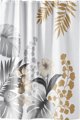vidaXL Κουρτίνα ντους με σχέδιο λουλουδιών KELLY, 180 x 200 cm