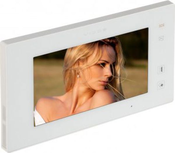 Vidos M1021W-2 Εσωτερικό Πάνελ Θυροτηλεόρασης για Σύστημα Vidos Duo, Λευκό