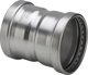 Viega Inox Μούφα 88,9 mm, Ανοξείδωτο Ατσάλι, SC-Contur