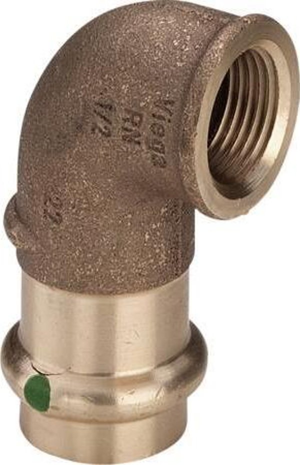 Viega Profipress W Κολάνο 90° 18mm x 1/2" Θηλυκό (GW) - Γωνιακός Σύνδεσμος Πρεσαριστός