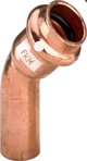 Viega Profipress S Λυγισμός 45° 18mm, Γωνία Πρεσαριστή Χαλκού, PWE
