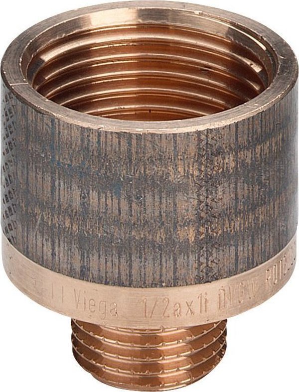 Viega Μειωτήρας Μπρούτζινος 1/2" x 5/4", Εξάρτημα Υδραυλικών Εγκαταστάσεων
