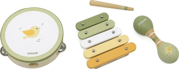 Viga Toys Σετ Μουσικών Οργάνων Green Lumarko! 13959562 6971608442131