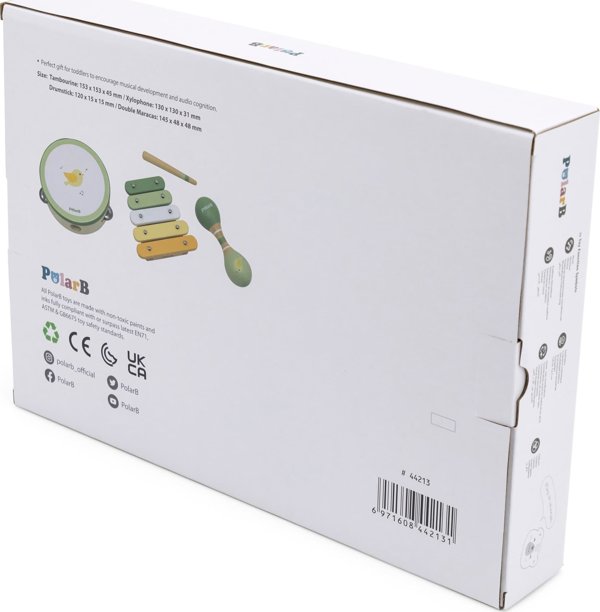 Viga Toys Σετ Μουσικών Οργάνων Green Lumarko! 13959562 6971608442131