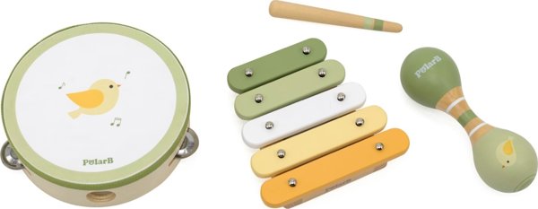 Viga Toys Σετ Μουσικών Οργάνων Green Lumarko! 13959562 6971608442131