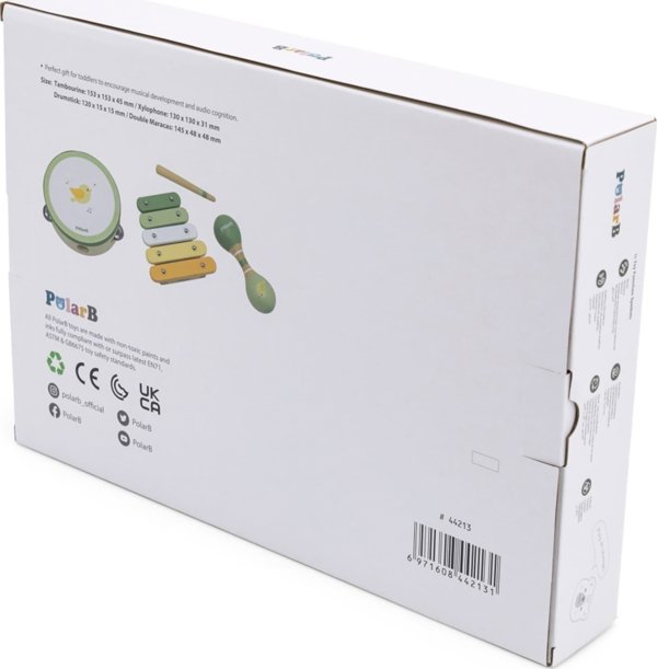 Viga Toys Σετ Μουσικών Οργάνων Green Lumarko! 13959562 6971608442131