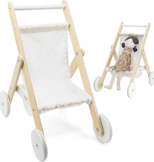 Viga Toys Ξύλινο καρότσι κούκλας VIGA PolarB 13985192 6971608442360