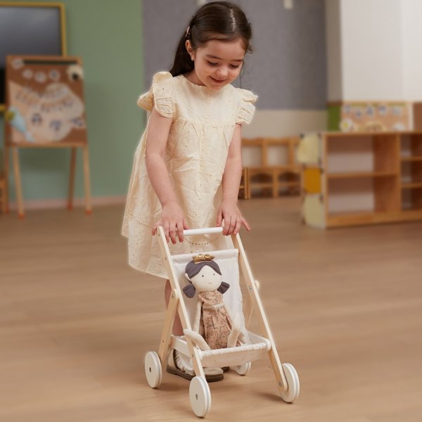 Viga Toys Ξύλινο καρότσι κούκλας VIGA PolarB 13985192 6971608442360