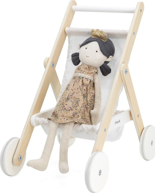 Viga Toys Ξύλινο καρότσι κούκλας VIGA PolarB 13985192 6971608442360