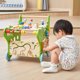 Viga Toys Ξύλινος Εκπαιδευτικός Περπατούρα Κροκοδειλάκι 12 σε 1 Lumarko!