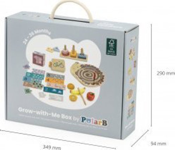 Viga Toys Viga 44265FSC PolarB Σετ Grow with Me - Μικροί στοχαστές