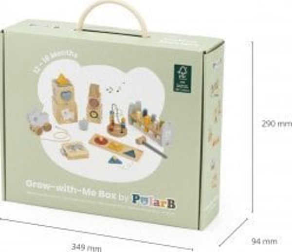 Viga Viga 44263FSC PolarB Zestaw Grow with Me - Mistrzowie ruchu