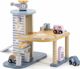 Ξύλινο Πάρκινγκ Αυτοκινήτων Viga Toys Polar B με 3 Ορόφους και 4 Οχήματα