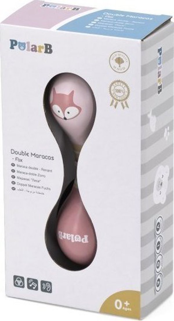 Viga Toys Viga PolarB Μαράκας Μουσικό Όργανο για Παιδιά Κουδουνίστρα